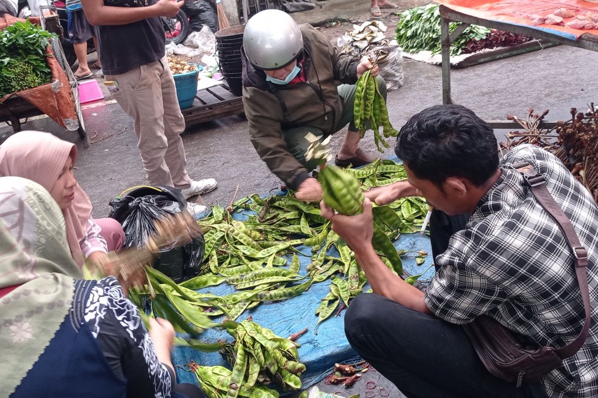 Jelang Ramadhan, omzet pedagang petai di Lebak Banten meningkat