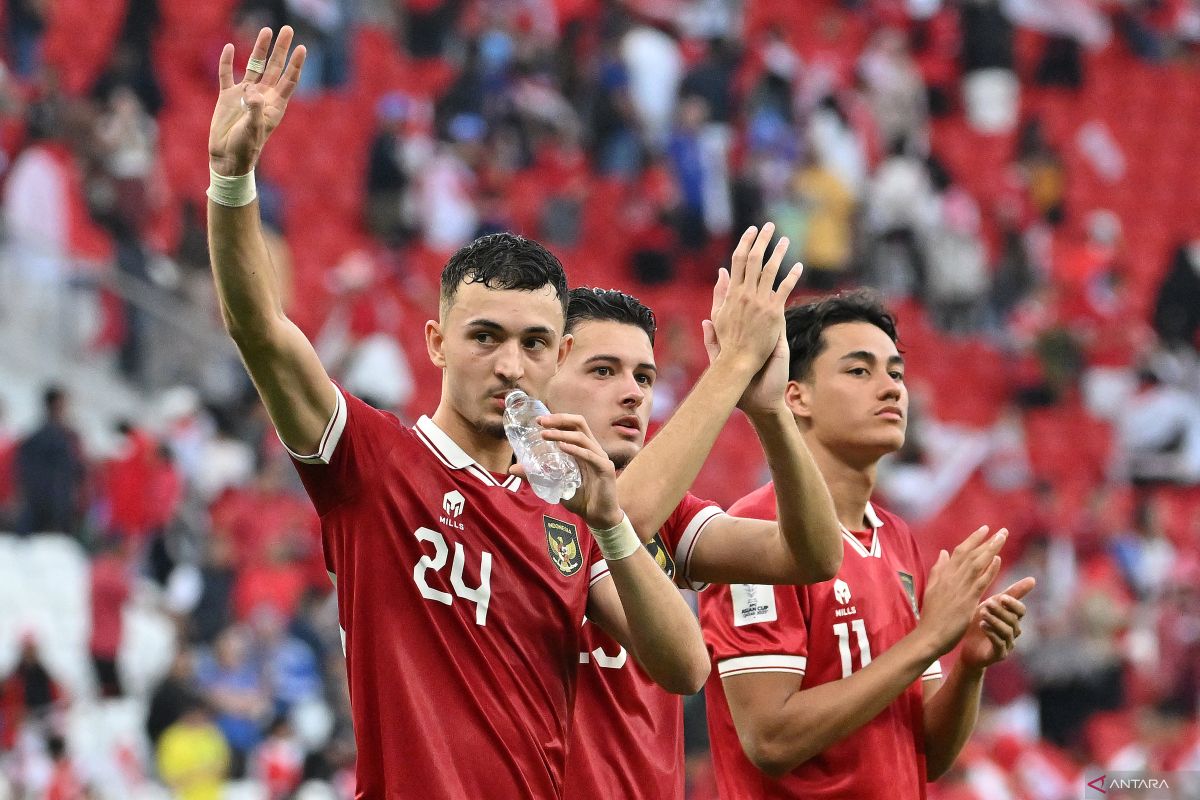 Tembakan Ivar Jenner membawa timnas U-23 Indonesia unggul atas Irak 1-0