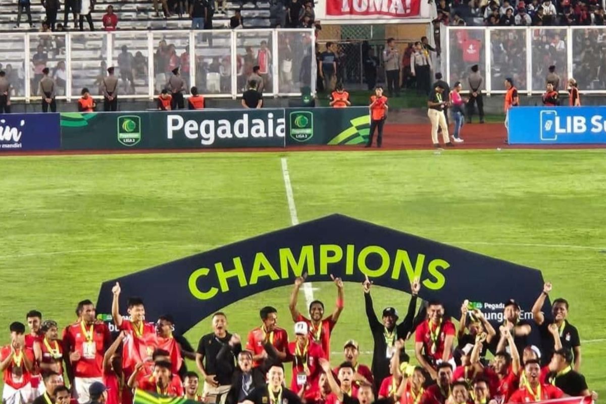 Malut United ciptakan sejarah sepak bola Maluku usai promosi ke  Liga 1