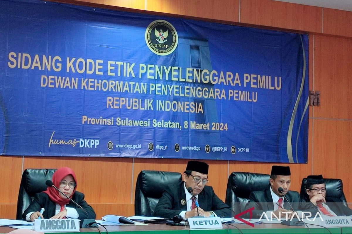 DKPP pelajari hasil sidang kode etik KPU Pangkep