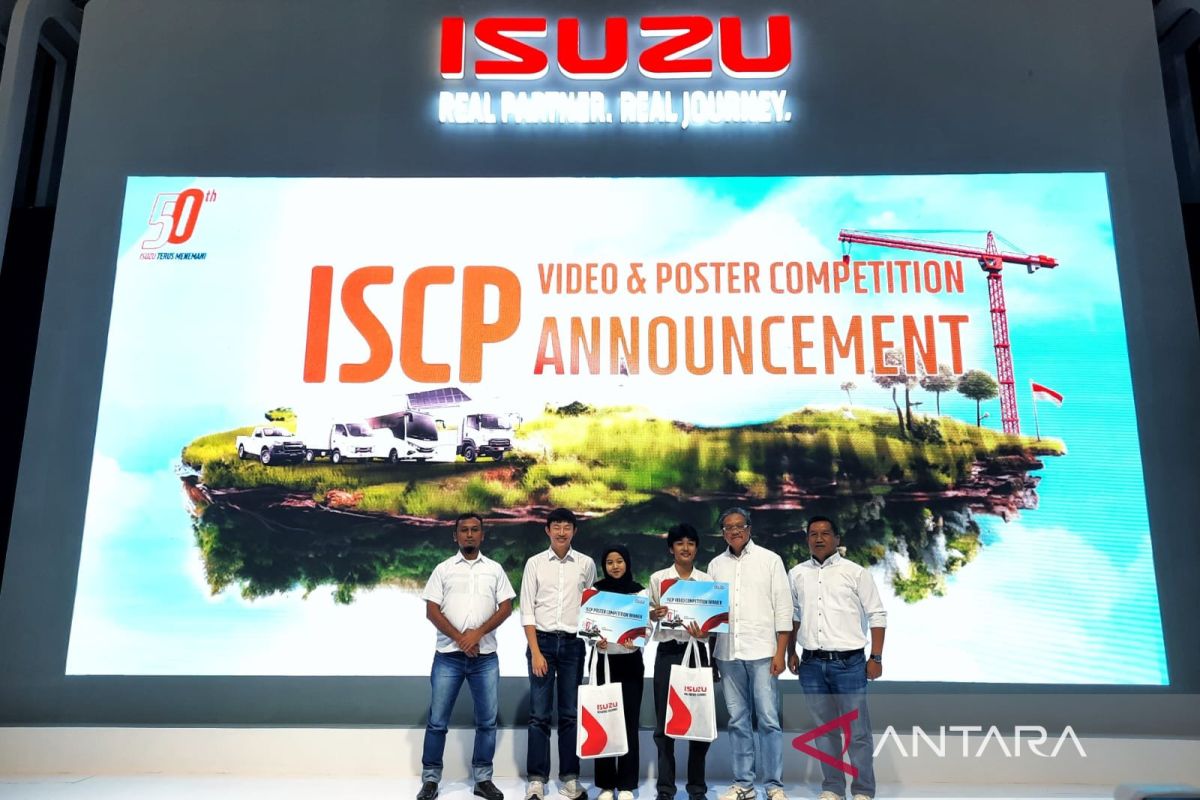 Isuzu umumkan pemenang lomba poster dan video di GIICOMVEC 2024