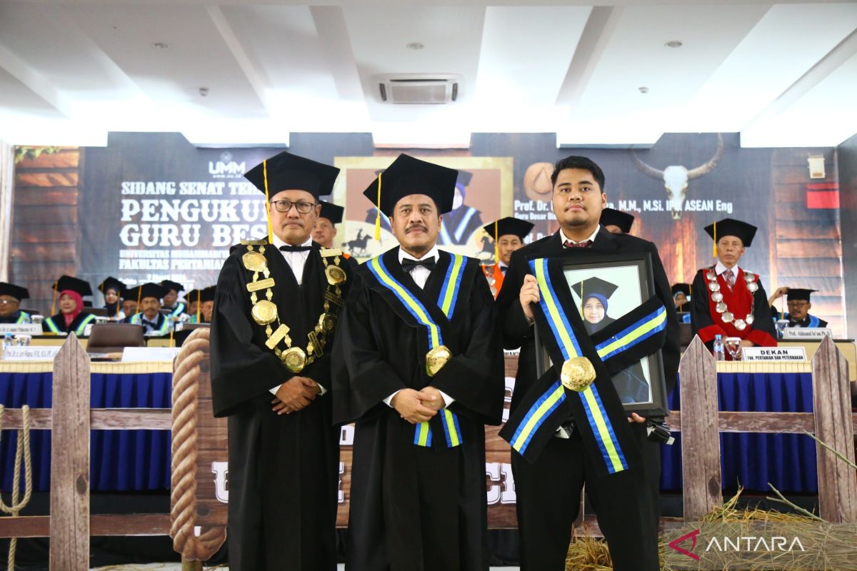 UMM kukuhkan guru besar anumerta bidang Ilmu Agroteknologi