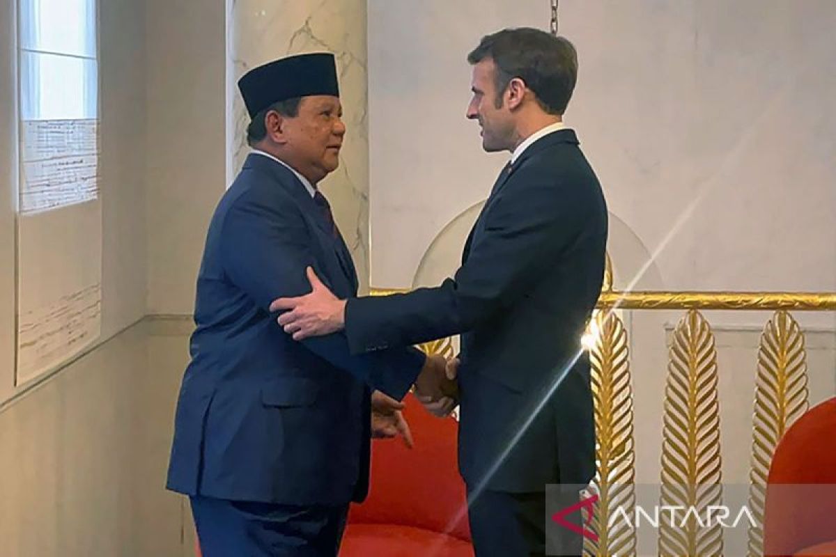 Prabowo terima ucapan selamat dari Presiden Prancis