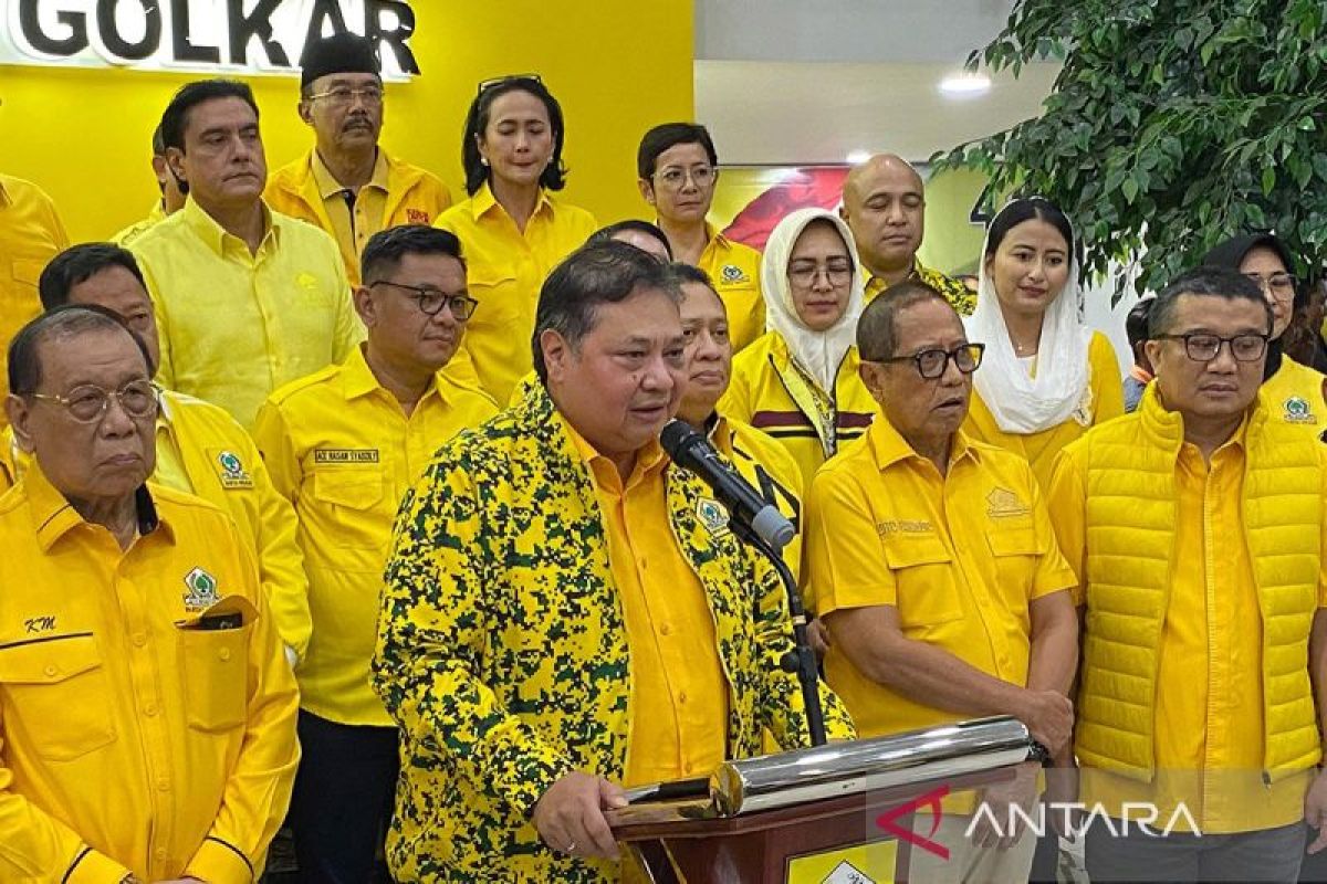 Airlangga sebut Jokowi dan Golkar memang sudah rapat