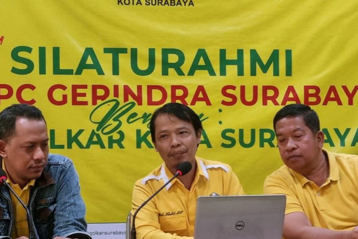 Suara meningkat, Golkar dapat posisi pimpinan DPRD Surabaya