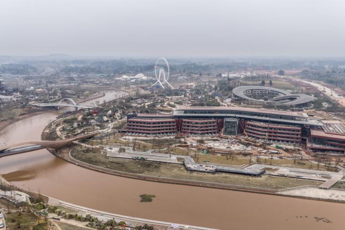 Lokasi Pameran Hortikultura Internasional 2024 Chengdu akan diujicoba