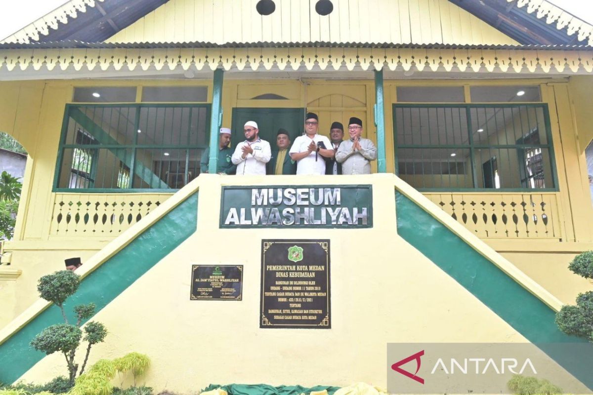 Museum Al Washliyah diresmikan sebagai cagar budaya