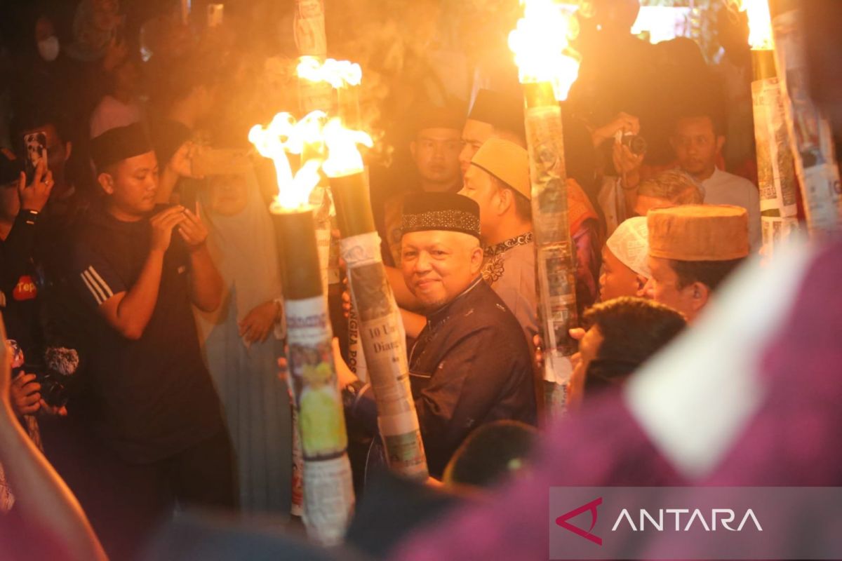 Bangka Barat ajak warga lestarikan pawai obor sambut Ramadhan