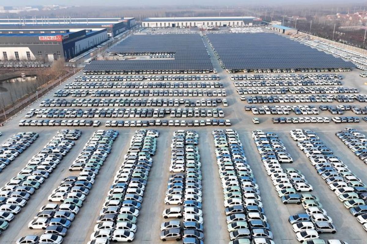 Ekspor kendaraan penumpang energi baru China naik pada Februari 2024