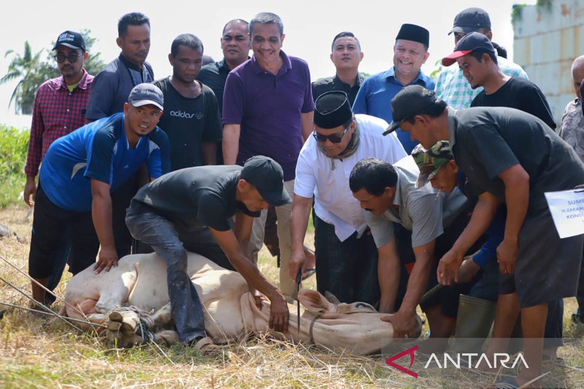 FOTO - Meugang akbar Ramadhan di Kabupaten Pidie