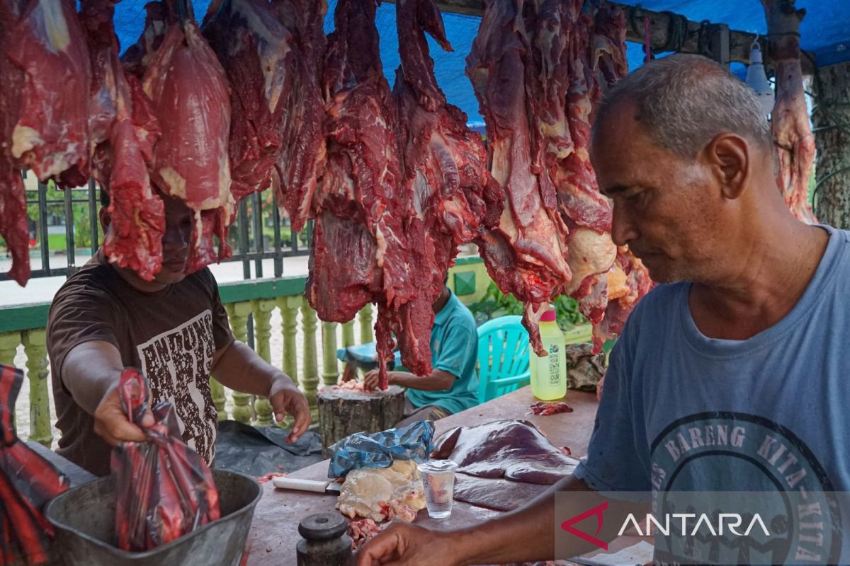 Harga daging sapi di Putussibau capai Rp180 ribu per kilogram