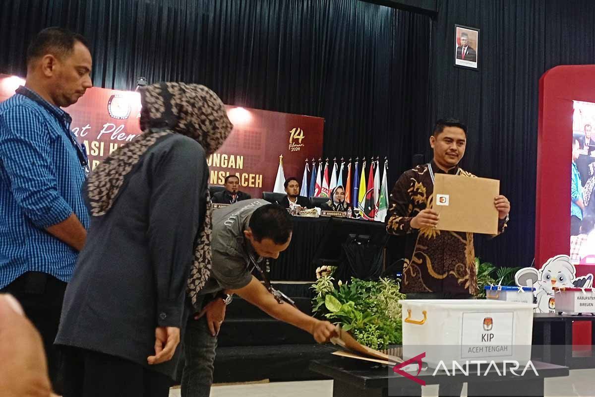 KIP Aceh tetapkan hasil Pilpres 2024 dengan keunggulan Anies-Muhaimin