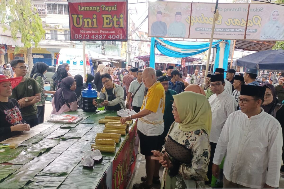Pemkot Jambi tampung 776 pedagang berjualan di Pasar Bedug