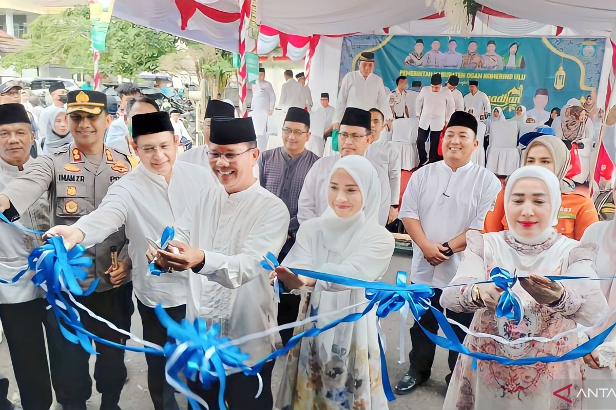 Pasar Bedug OKU di Taman Kota Baturaja