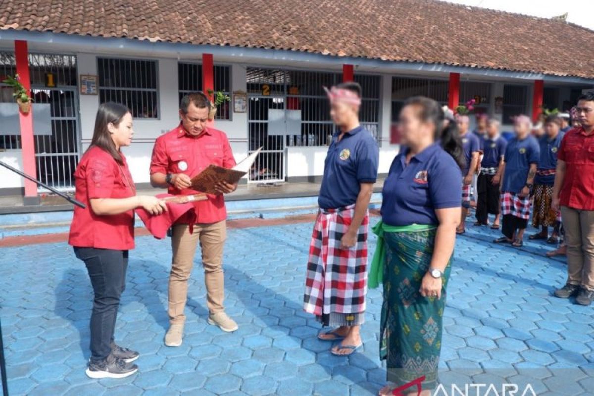 9 narapidana di Bali langsung bebas usai terima remisi Nyepi