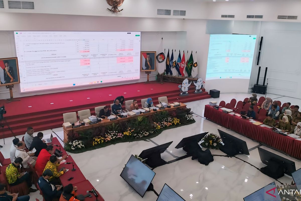 KPU RI rampungkan rekapitulasi suara di 31 provinsi