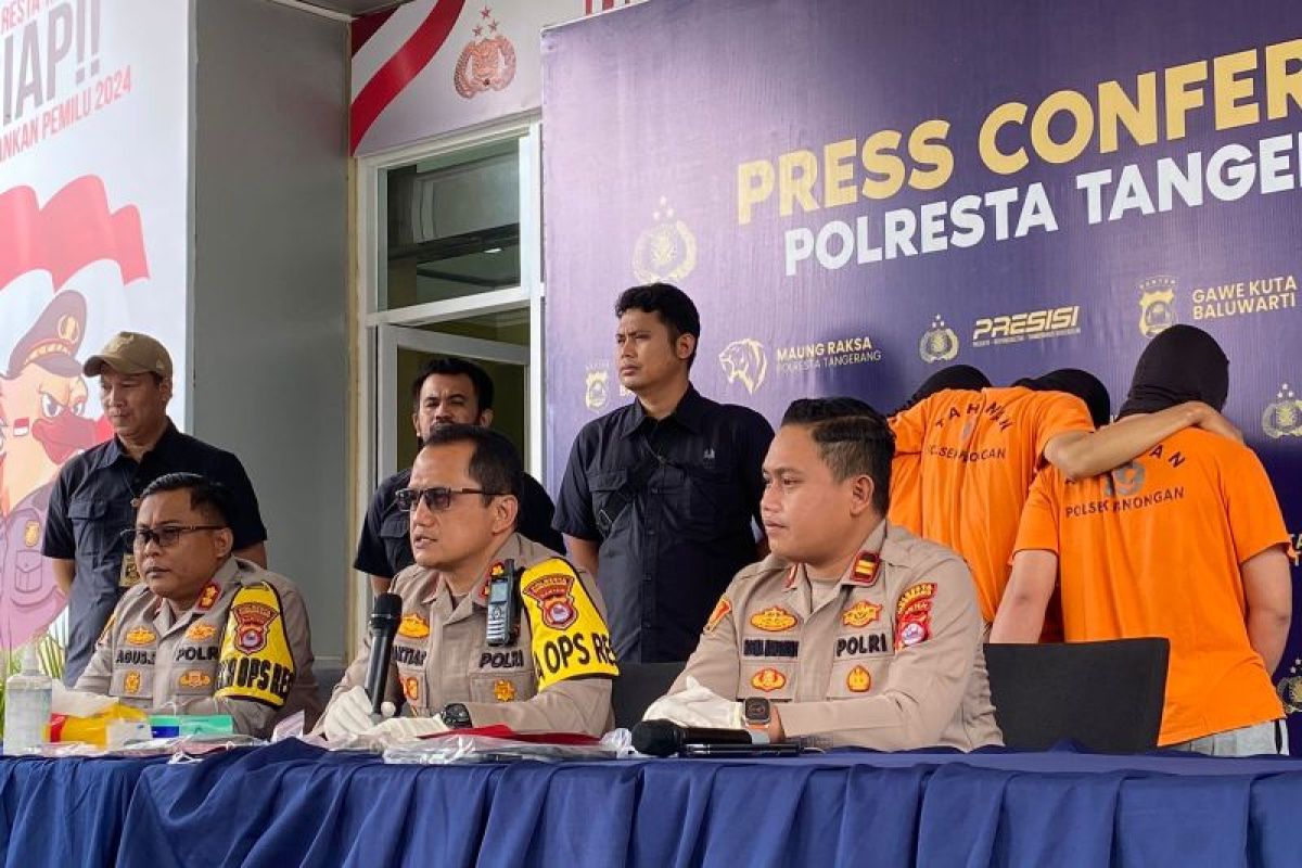 Polisi tangkap tiga pelaku curanmor di wilayah Tangerang