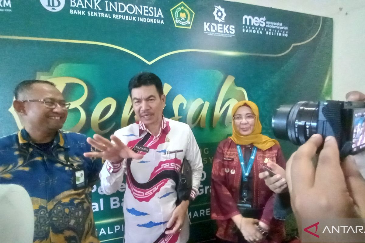 Sekda Bangka Belitung ajak ASN belanja produk UMKM