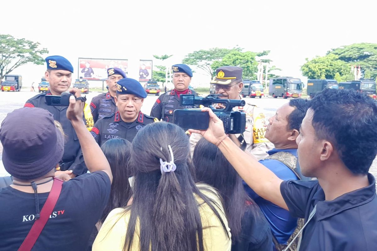 Polres Malra gagalkan percobaan pembakaran kantor KPU