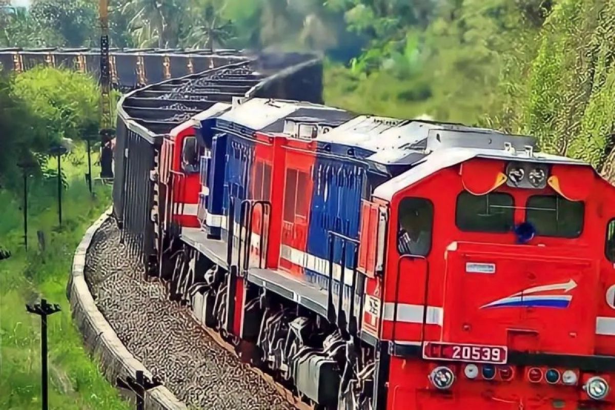 Kereta batu bara PTBA telah normal kembali