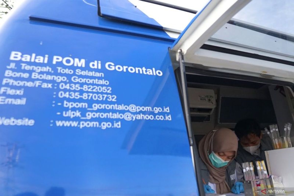 BPOM dan Dinas Kesehatan lakukan pengawasan takjil di Kota Gorontalo