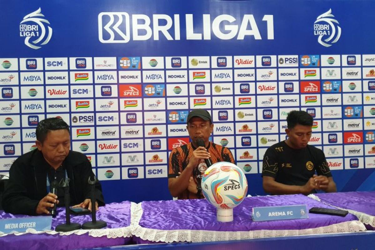 Widodo tegaskan Arema FC  bidik tiga poin ketika jumpa Persita