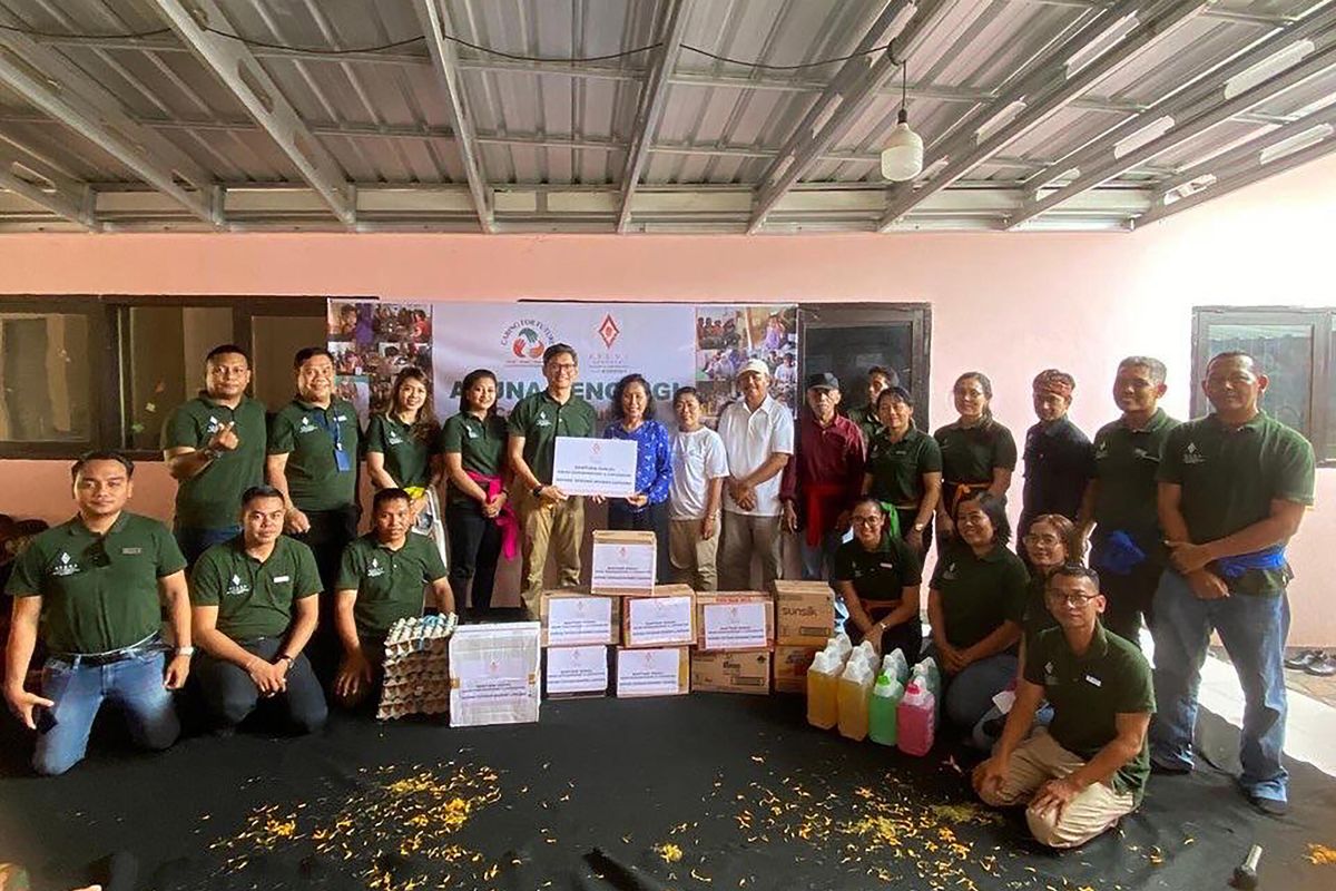 Rayakan Nyepi, Aruna Senggigi Donasi ke Yayasan Dharma Laksana