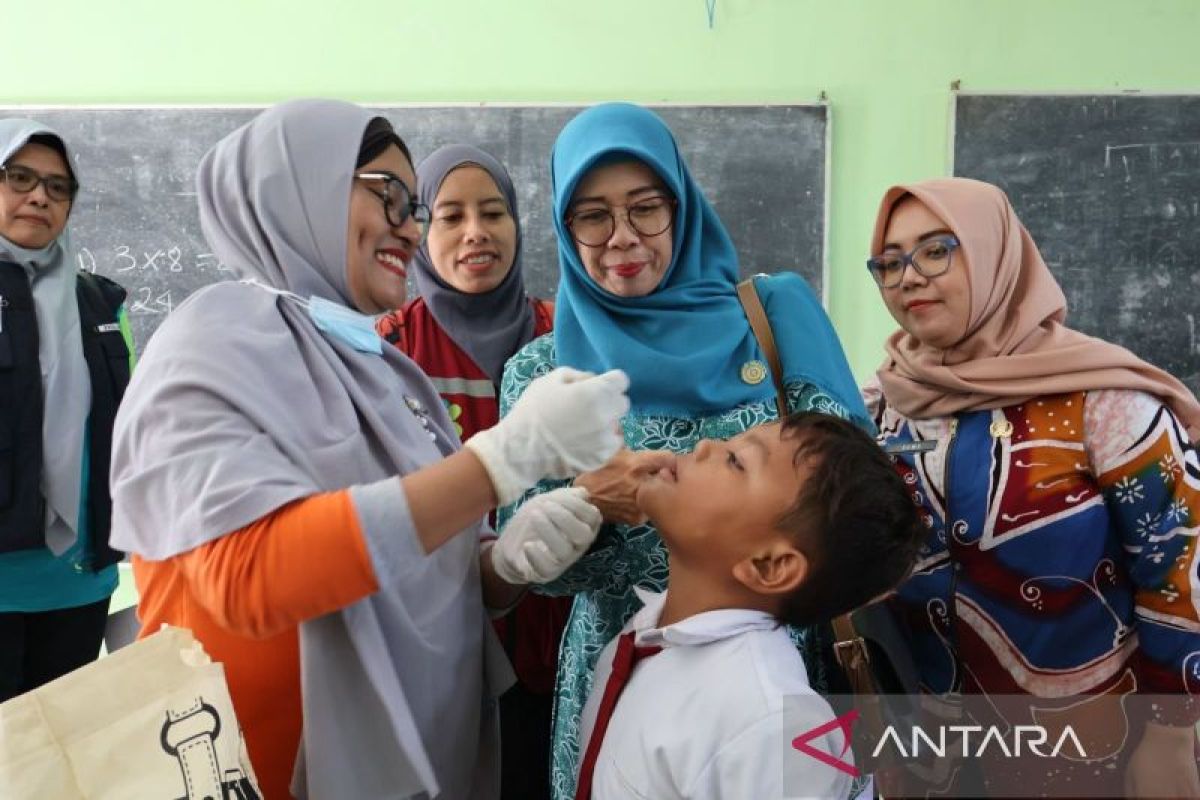 Pemprov Jatim catat 4,7 juta anak telah diimunisasi polio