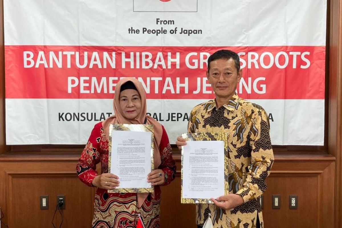 Konjen Jepang salurkan hibah Rp1 miliar untuk pendidikan di Jatim