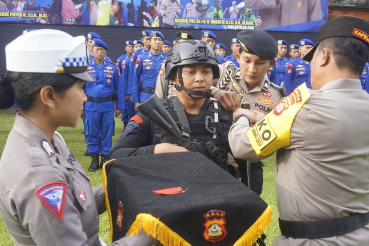 Kapolda Bali instruksikan anggota tidak arogan dalam menjalankan tugas