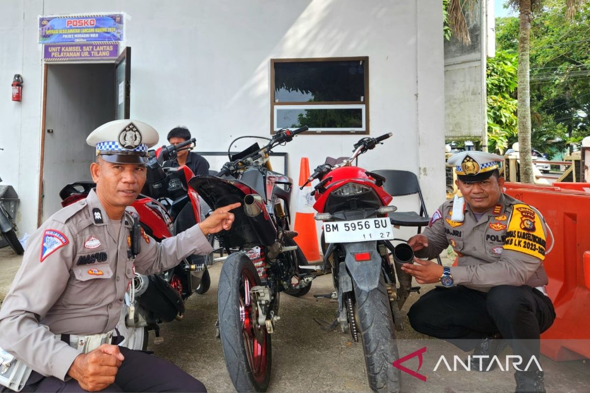 Antisipasi balap liar, Satlantas Polres Inhu gelar patroli subuh