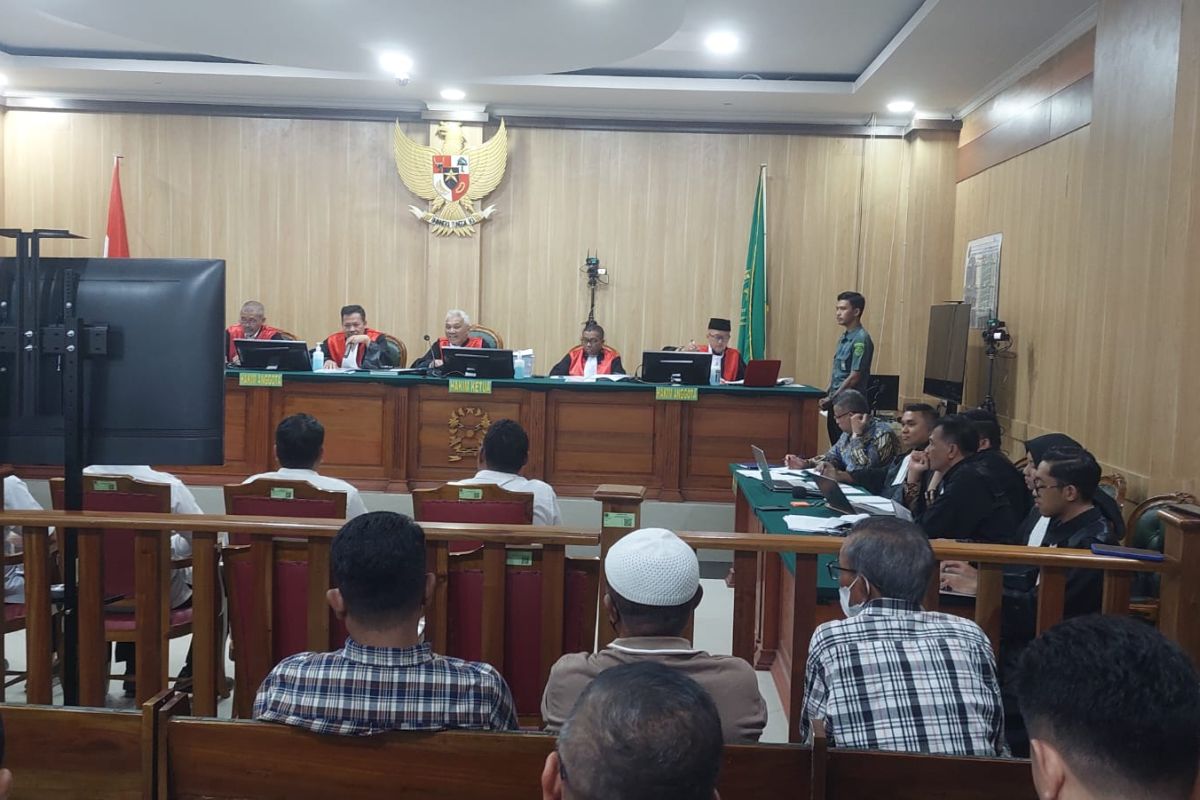 PN Maluku Utara hadirkan empat pejabat dalam persidangan OTT KPK
