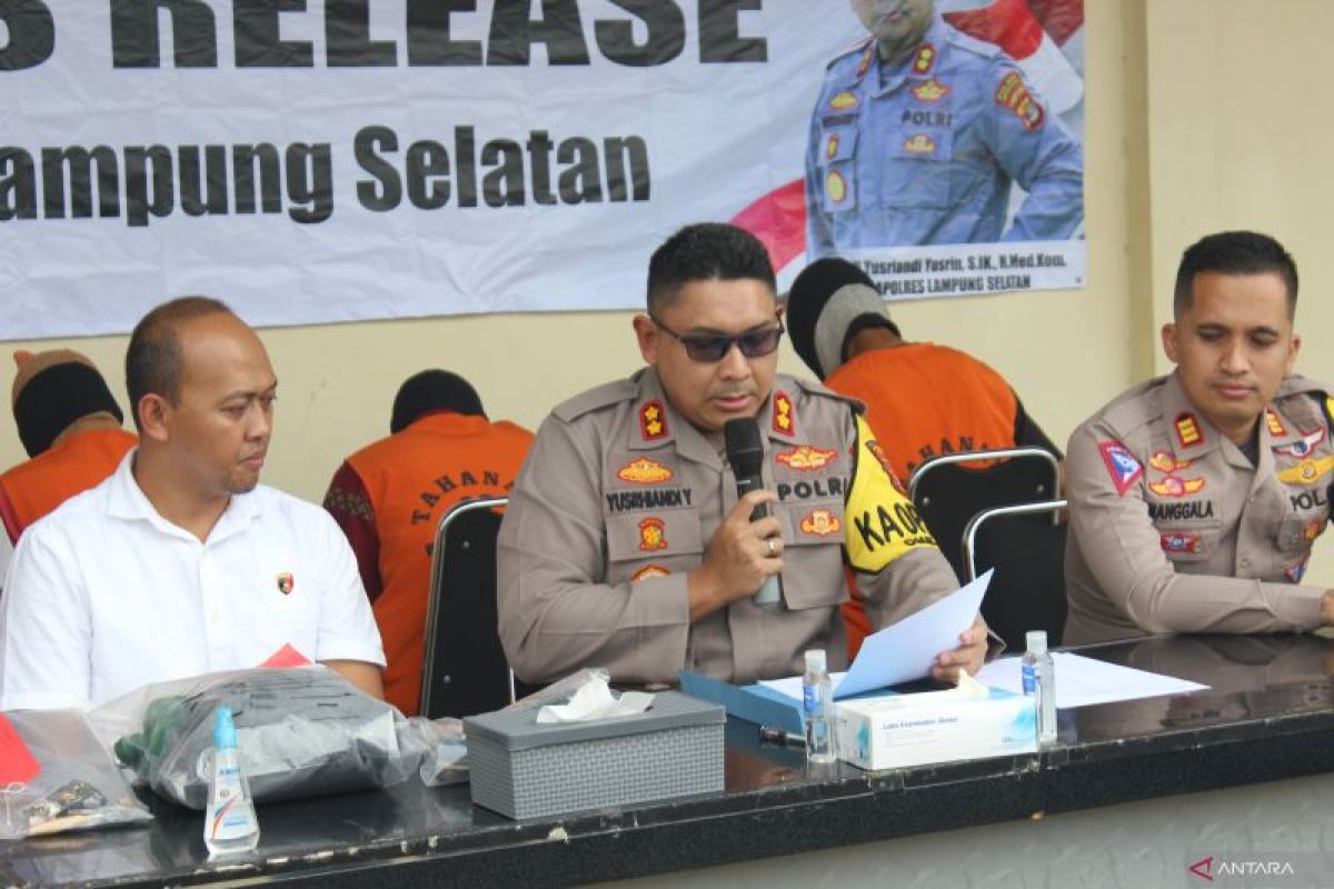 Polres Lampung Selatan tetapkan tersangka penganiayaan tewaskan santri di Kalianda