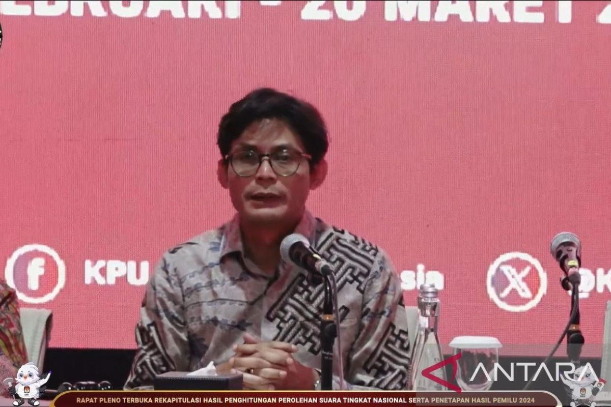 KPU RI gelar rekapitulasi nasional dua panel Jatim pada hari ke-15