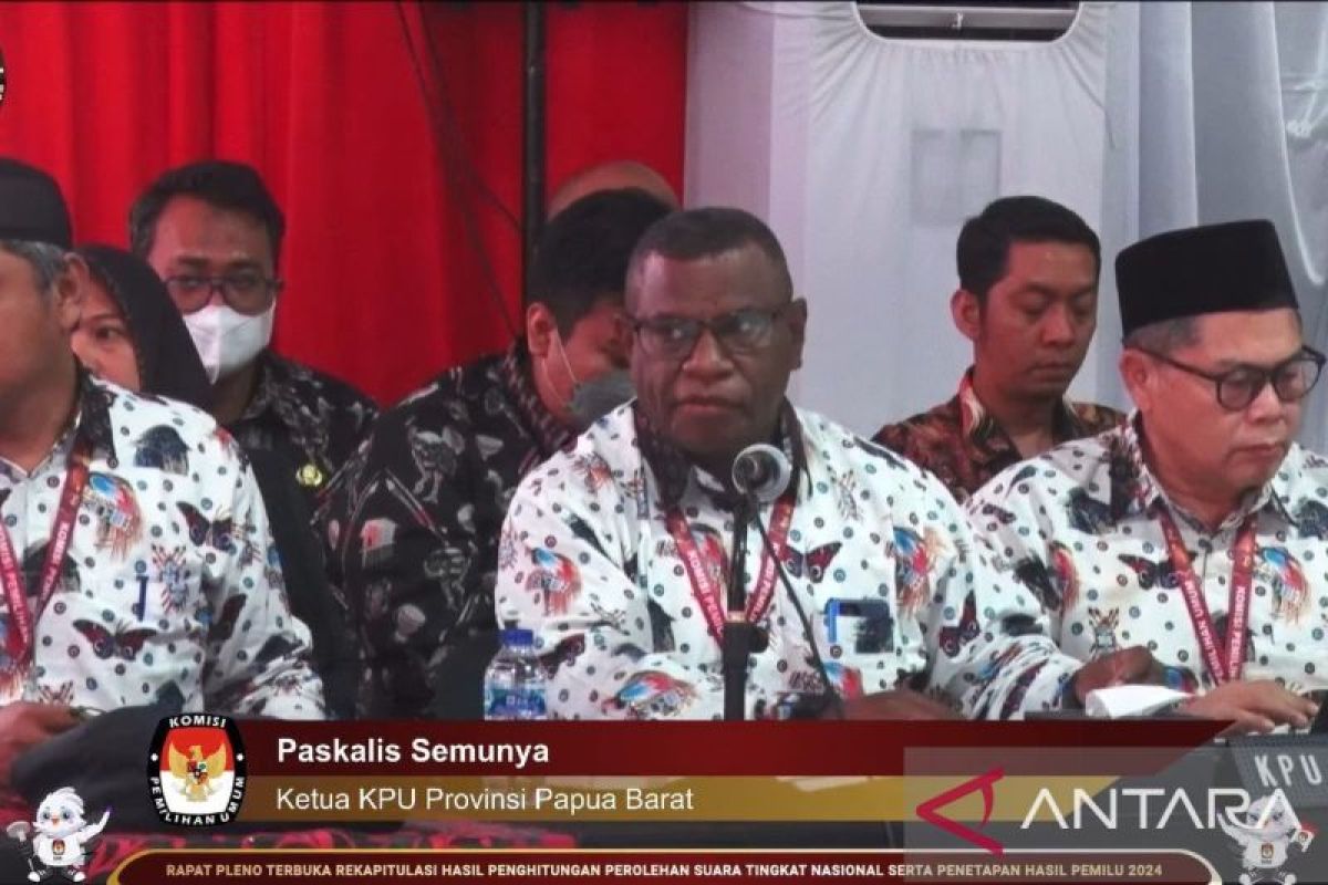 KPU RI nilai  jumlah DPK di Papua Barat 13.037 orang masih normal