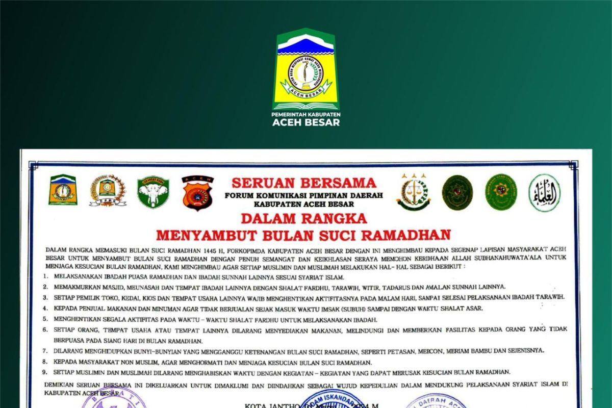 Pemkab ajak pedagang taati aturan selama Ramadhan