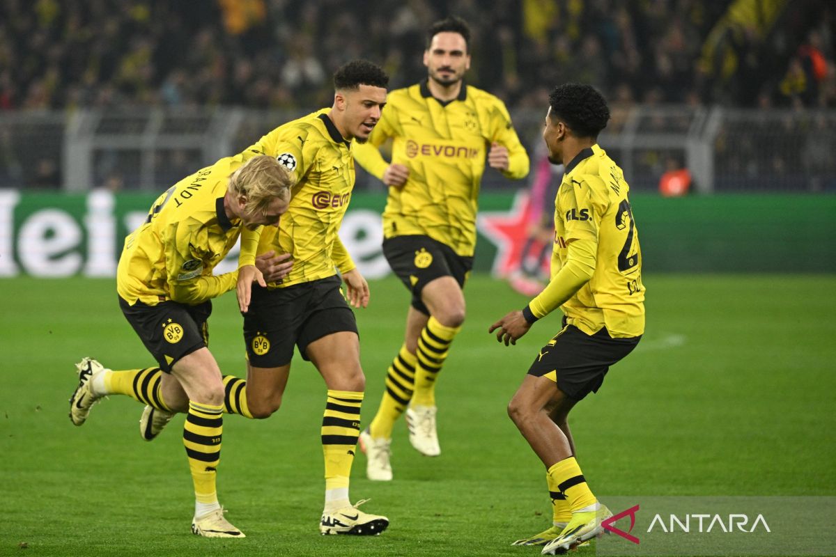 Liga Champions: Dortmund bekuk PSV untuk melaju ke perempat final