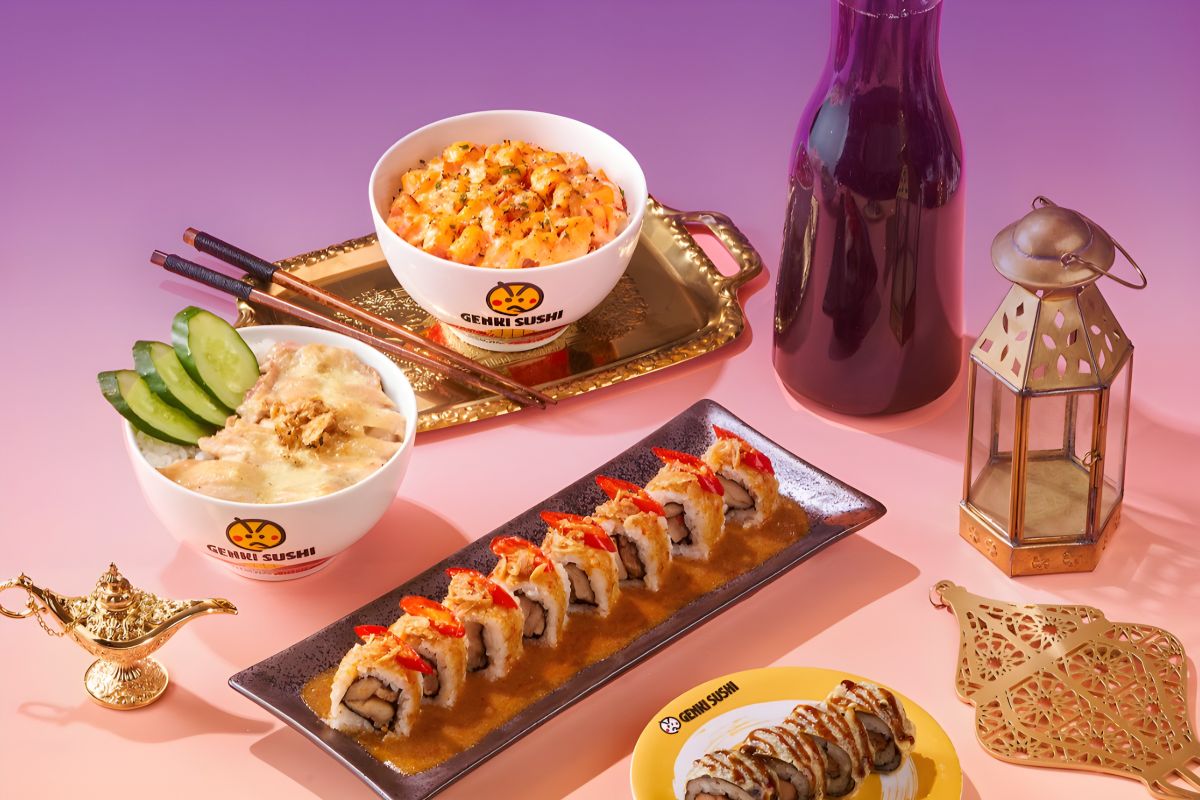 Sushi Genki menawarkan hidangan Ramadhan dengan cita rasa Jepang dan Indonesia