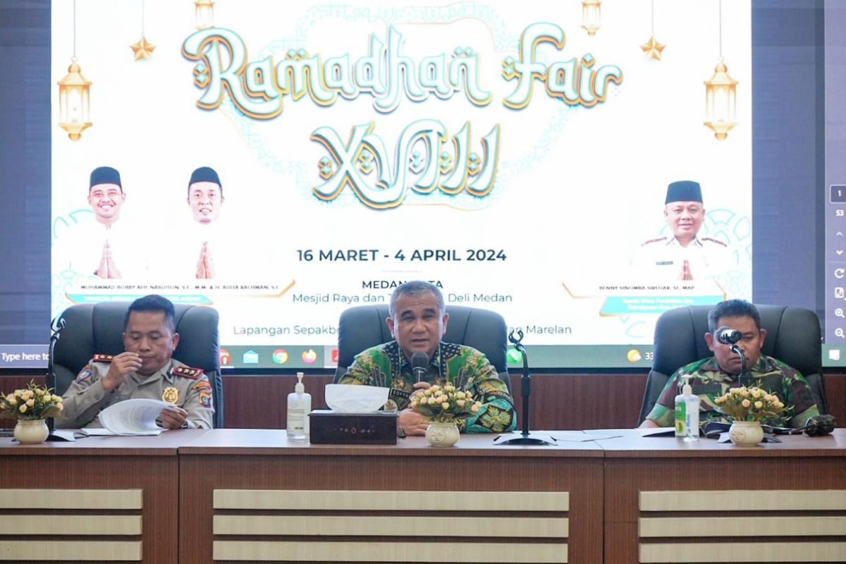 Pemkot Medan gelar Ramadhan Fair XVIII 16 Maret-4 April 2024