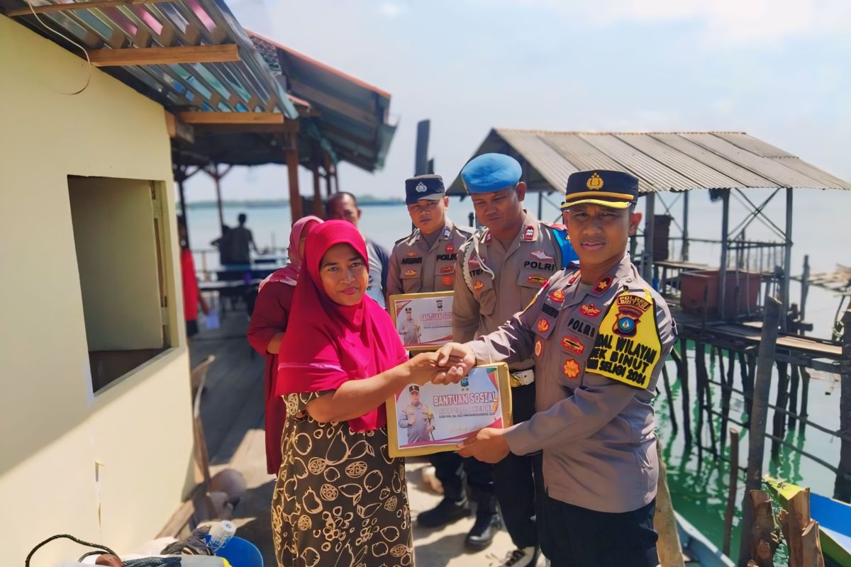 Polres Bintan salurkan bantuan sembako Ramadhan sebanyak 1.500 paket