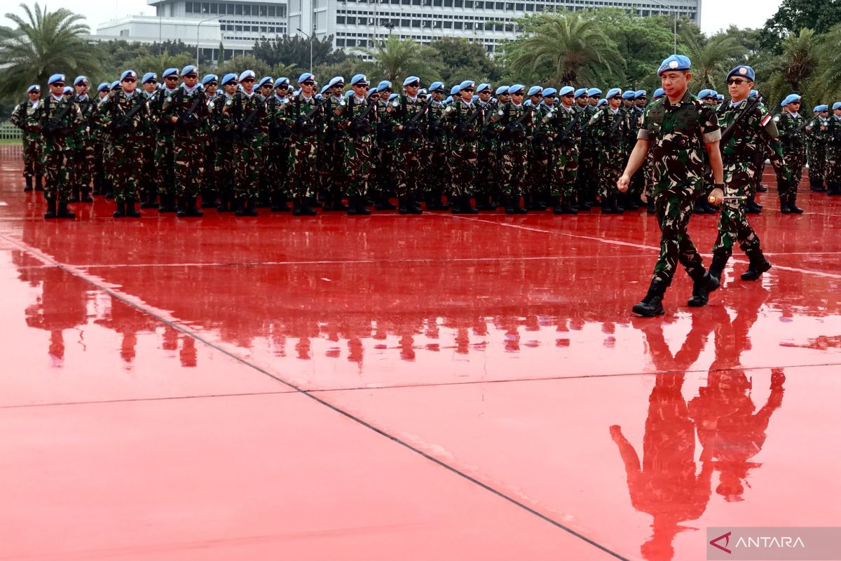 1.088 prajurit TNI pulang dari Lebanon, Panglima TNI beri pujian