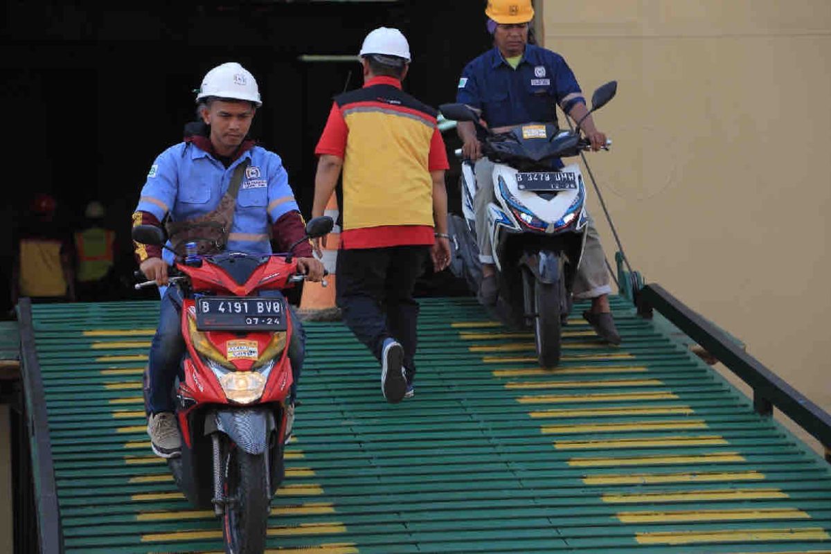 Kemenhub membuka pendaftaran mudik gratis sepeda motor naik kapal laut