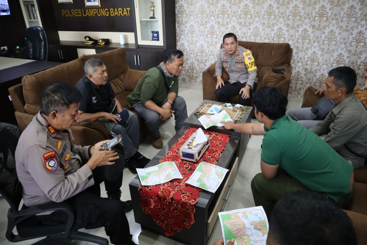 Kapolres harap Tim Rescue Harimau dari TSI tangkap harimau di Suoh