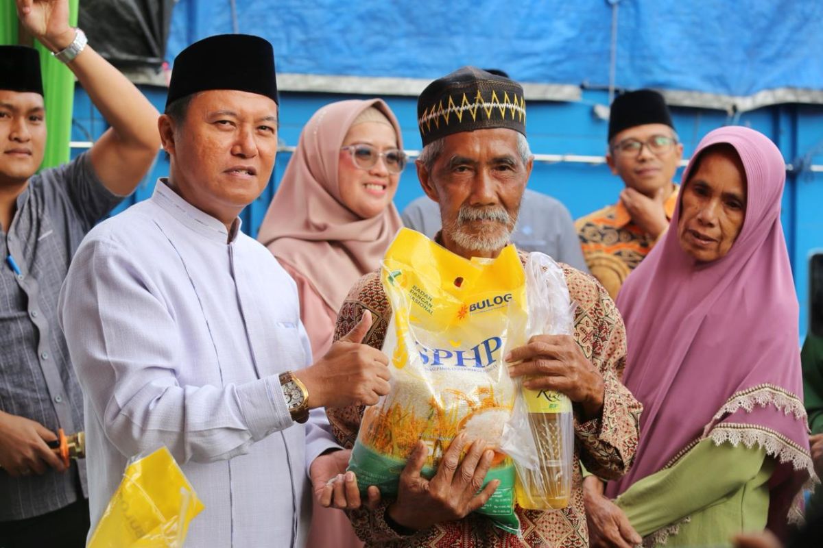 Pemkab Lampung Barat salurkan 8 ton beras pada GPM
