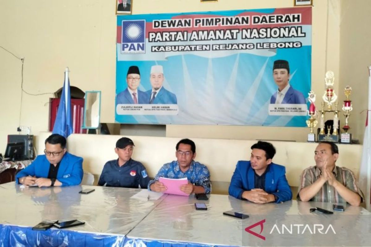 DPD PAN Rejang Lebong buka penjaringan calon kepala daerah
