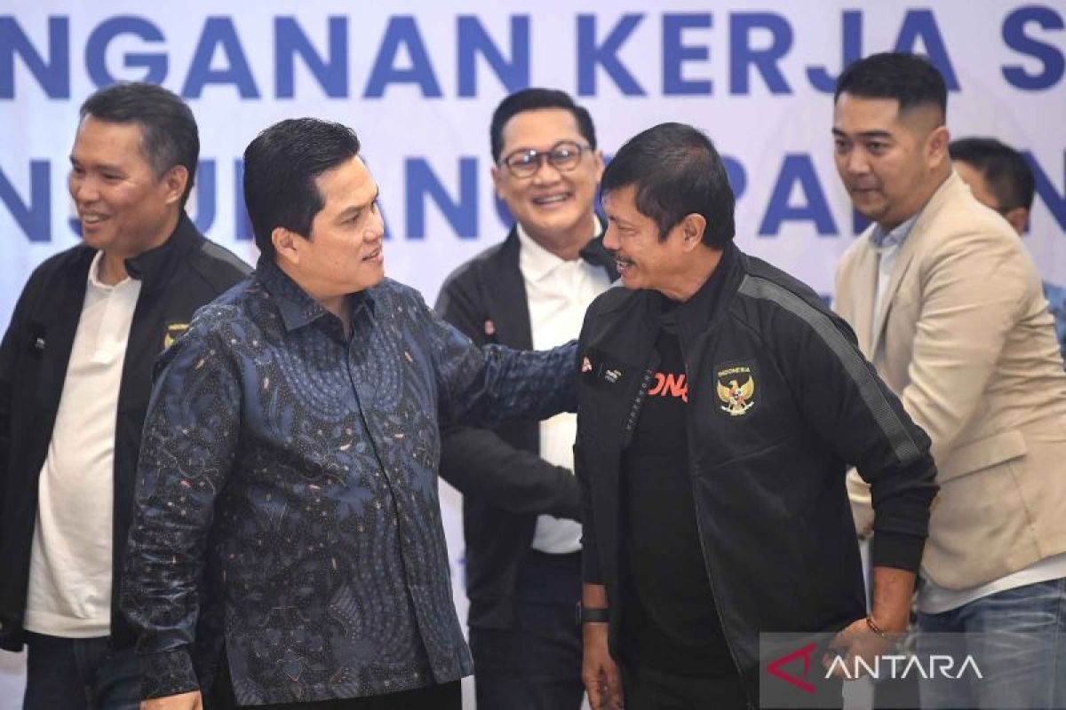 Erick Thohir bicara soal masalah izin pemain untuk Piala Asia U-23