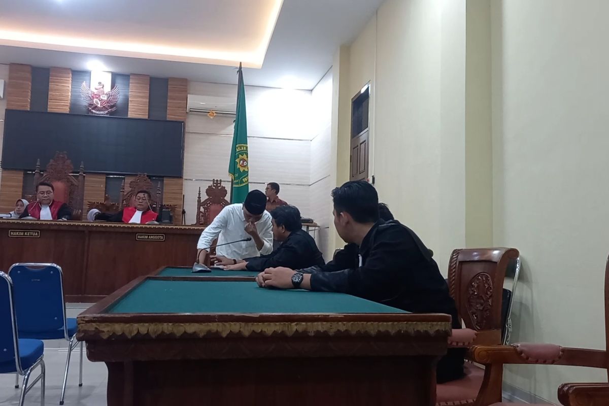Empat terdakwa perkara gratifikasi Dinas PMD Lampung Utara dihukum 14 bulan hingga 18 bulan penjara