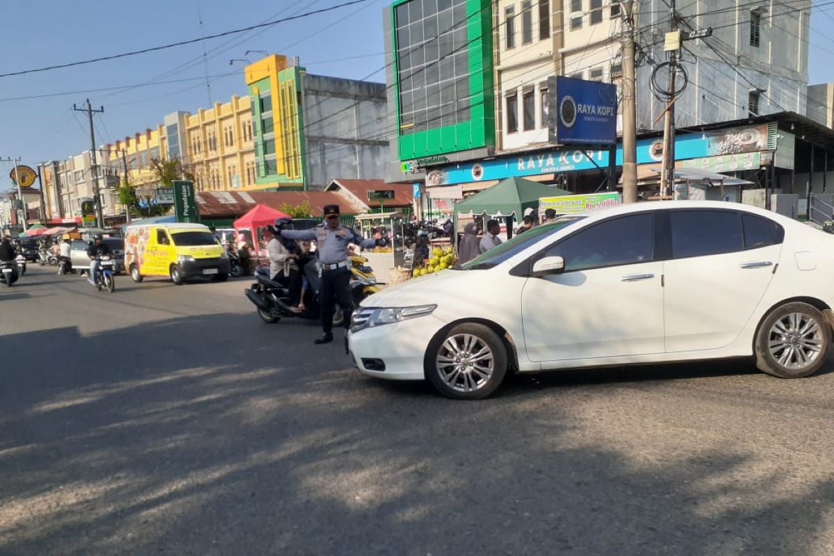 Dishub Aceh Besar tempatkan petugas atasi kemacetan selama Ramadhan