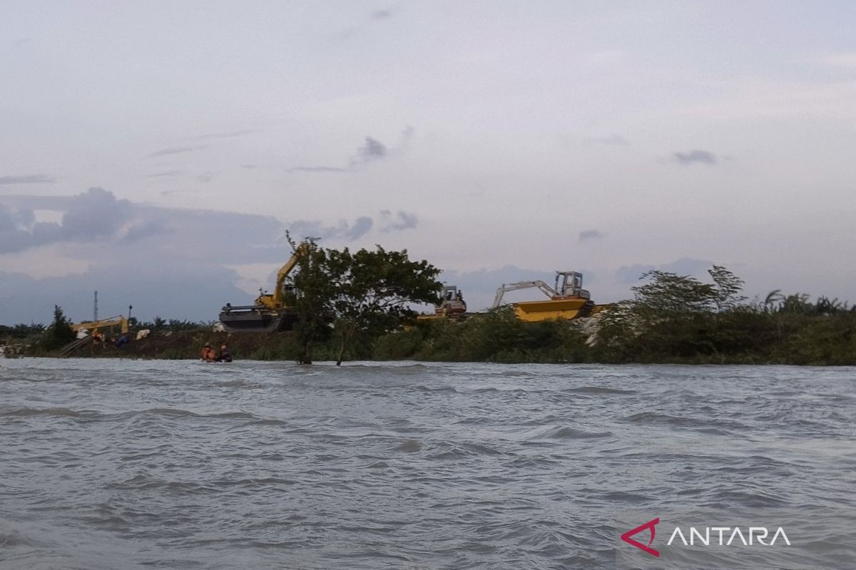 BBWS siagakan alat berat di Tanggul Sungai Wulan antisipasi jebol