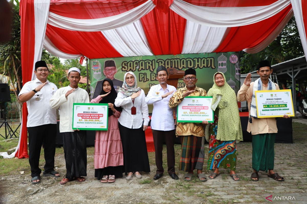 Pemkab Bekasi gelar Safari Ramadhan perdana di Masjid Jami Mambail Iman Tambelang